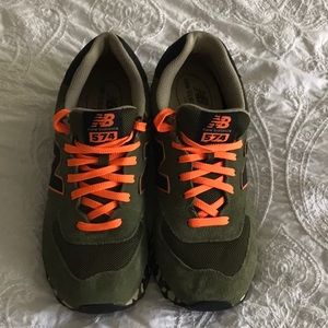 Camouflage Athletic Shoes New Balance 574 for Men